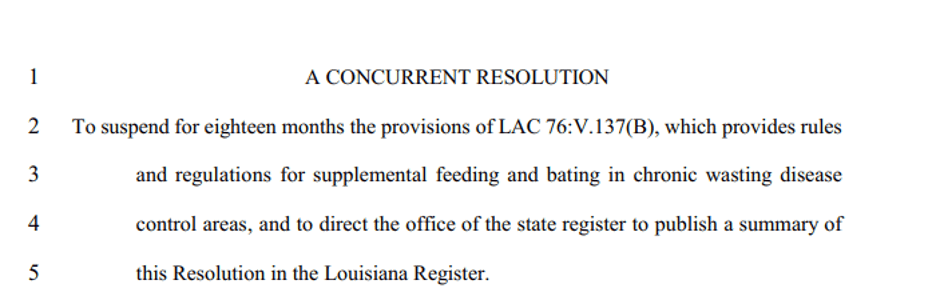 Screenshot of the LA HCR4 resolution text